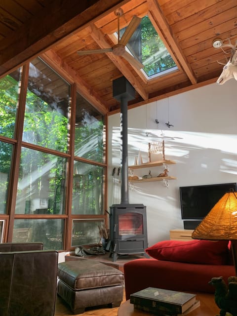 Living Room at Sunset