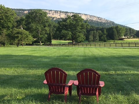 Northwest view from the lawn - beautiful views of the Shawangunk Mountain Ridge