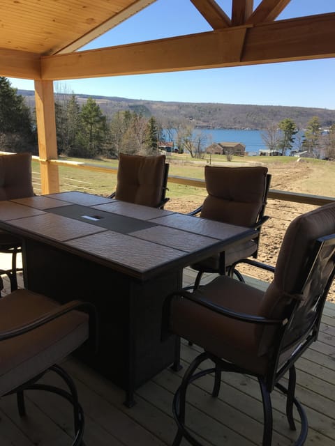 covered outdoor table