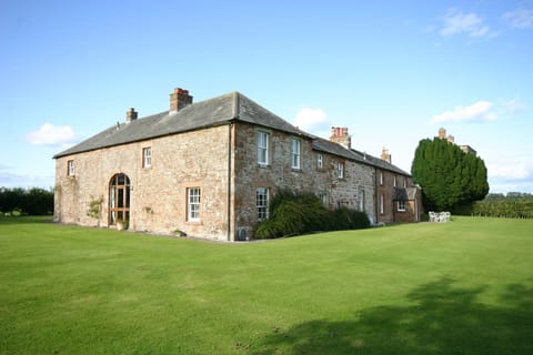 The house from the lawn