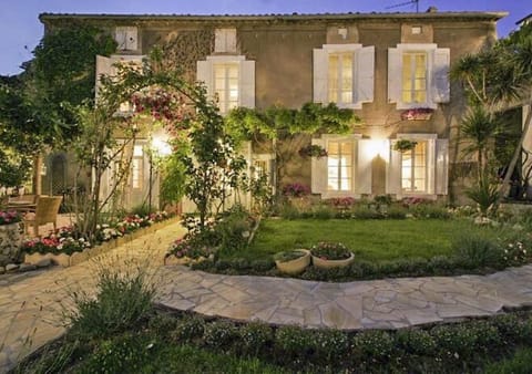 The house at night