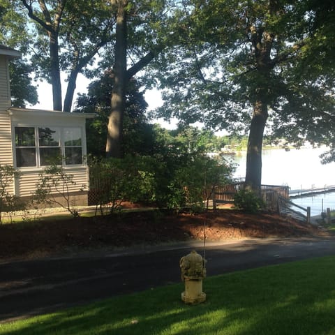 Side View from cul de sac