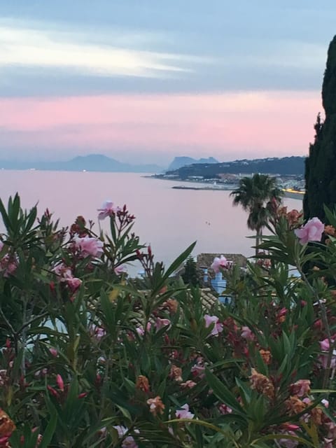 View from Villa Danica upper terrace