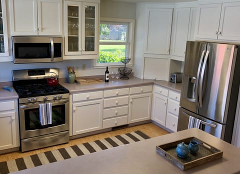 Kitchen fully stocked with everything you need to entertain