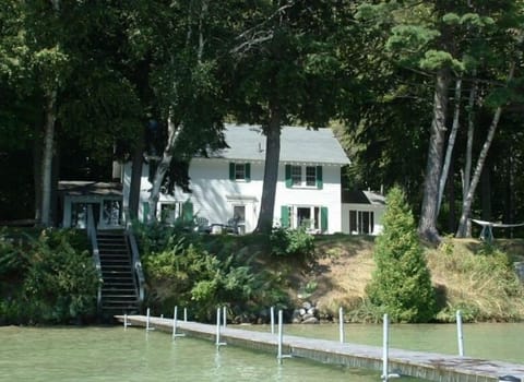 Front of house from lake