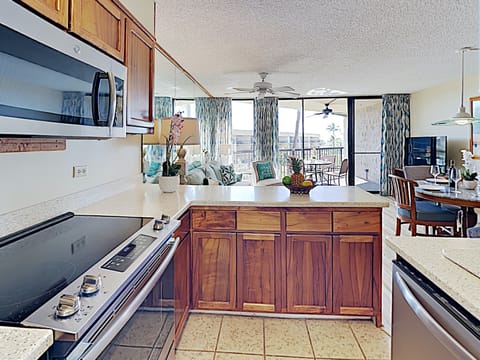 Kitchen - Endless countertop space in your updated kitchen area!