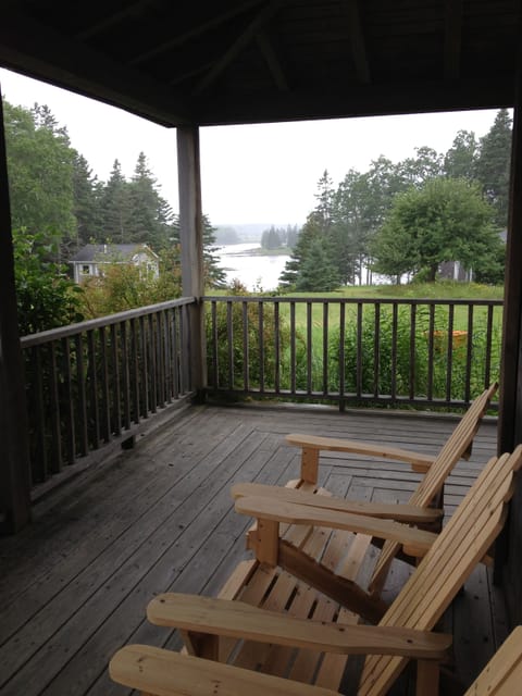 Maine House wrap-around porch