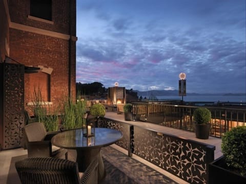 Mustard Terrace Overlooking the Bay