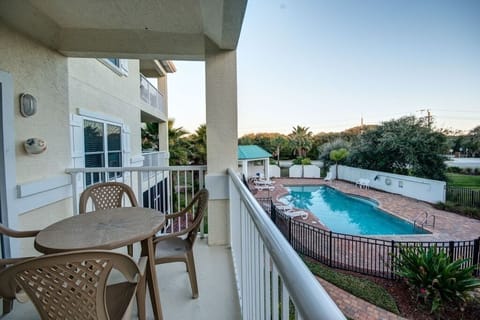 Pool View From Balcony 