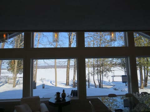 View from living area