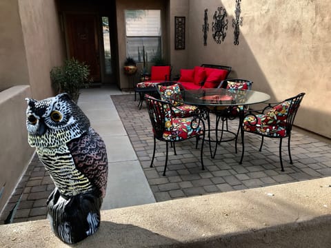 Front courtyard entry