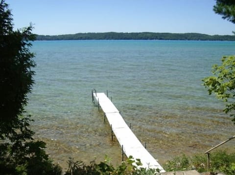 Dock leading to floating raft  (not in picture)