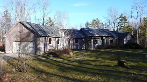 Coming down the driveway of our Berkshire Getaway!