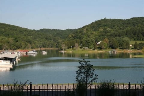 This is the view from living room,  bedroom and covered patio.