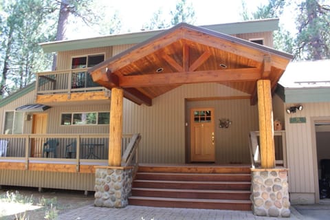 Front entrance to house.