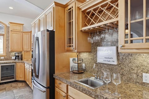 Wet Bar in the Kitchen