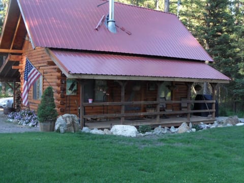 front of cabin