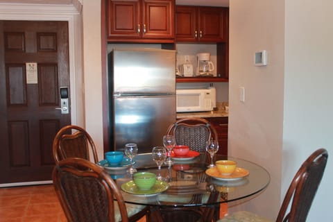 Plenty of room for dining in our studio!