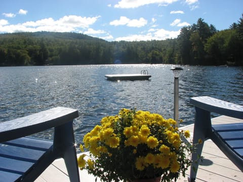 Soak in some sun on the dock