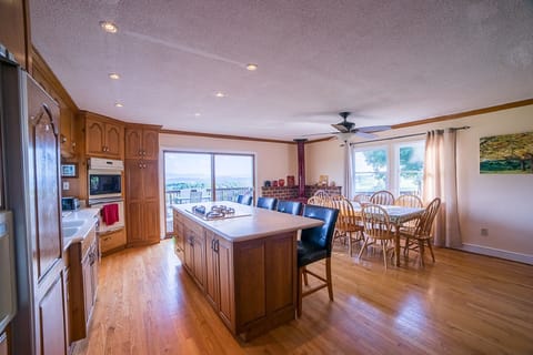 Plenty of seating inside and outside