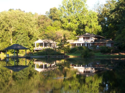 View from across pond