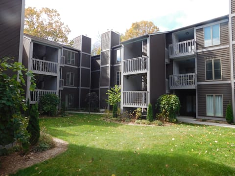 Building 1. Condo is upper floor on the right.