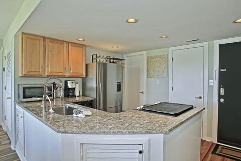 Updated kitchen with upscale appliances
