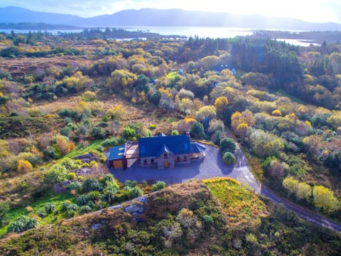 Autumn view of Sneem Secret Harbour looking south.