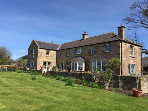 View of Tilery House and Annexe from the garden