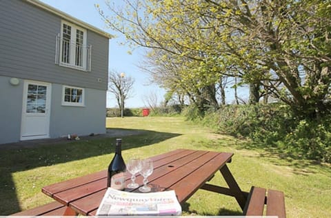 rear of the property