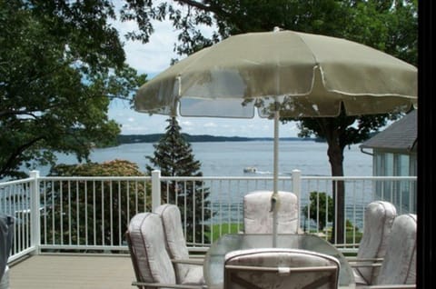 Amazing Main Channel View of Lake from the Outside Deck. Perfect Spot to Relax 
