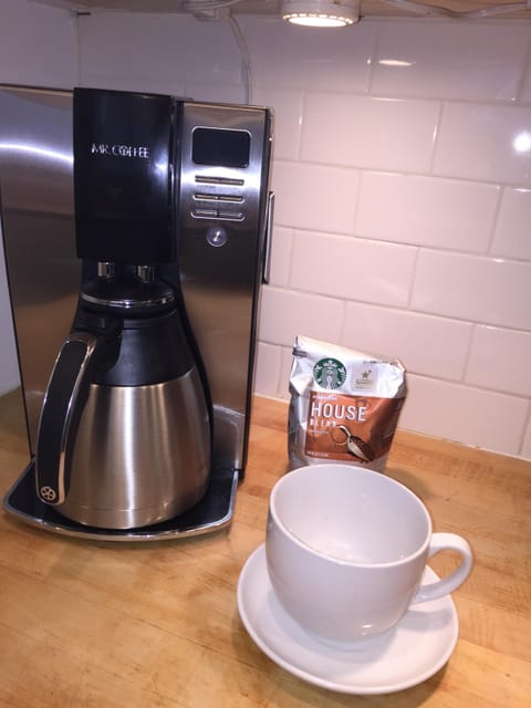 We always offer a local selection of coffee and tea for our guests.