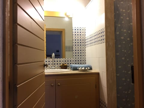 Apartment Leccio - bathroom with shower