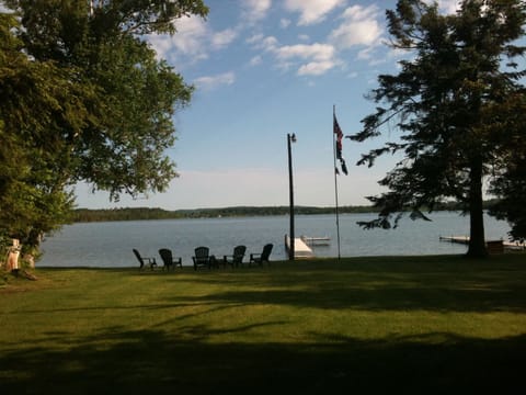 Lake view from the cottage