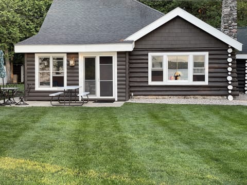 Cottage from the lake side