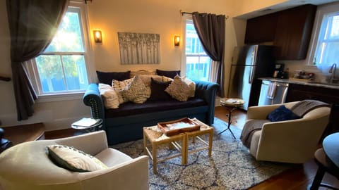 Welcome to The Maian! Main living space - cozy yet spacious.