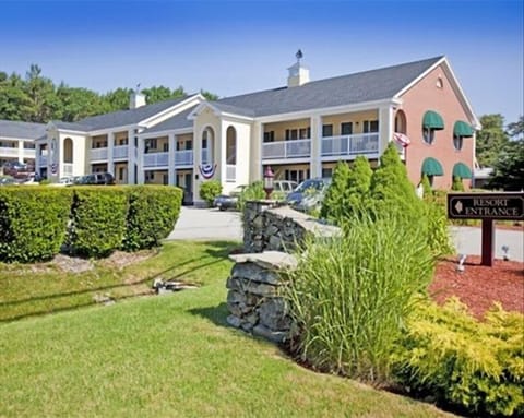 Exterior of the resort.