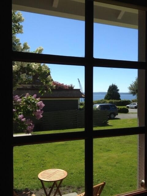 View from master bedroom