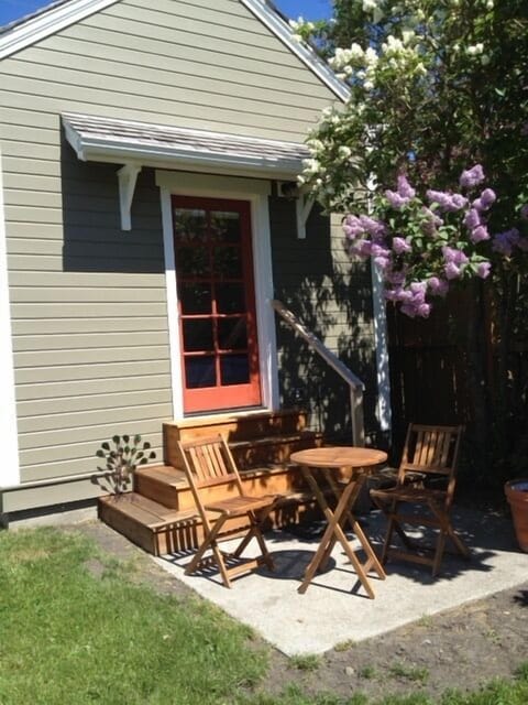 Patio off master bedroom
