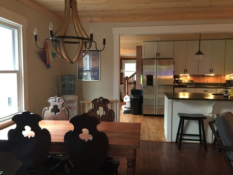 Dining room/den/kitchen