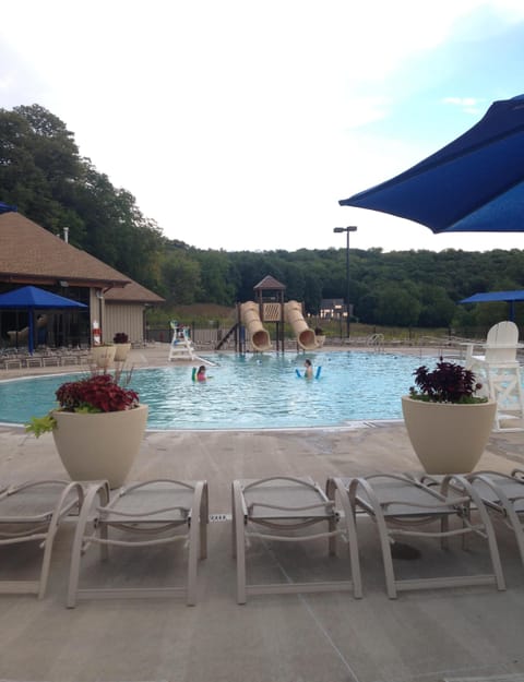 This pool is massive! Much bigger then the eye can imagine.