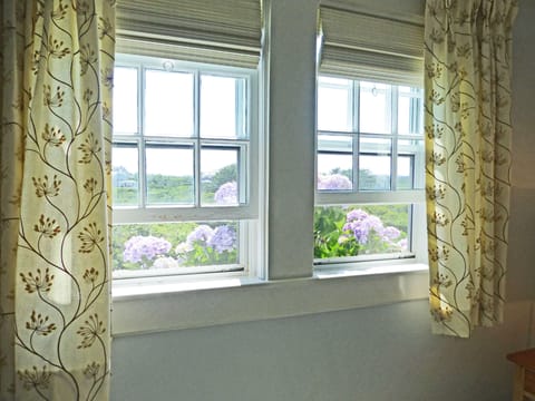 Watch the sunsets from the west window from downstairs bedroom 