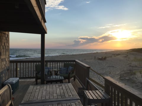 Deck at Sunset