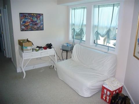 Second floor loft/hall area with full futon