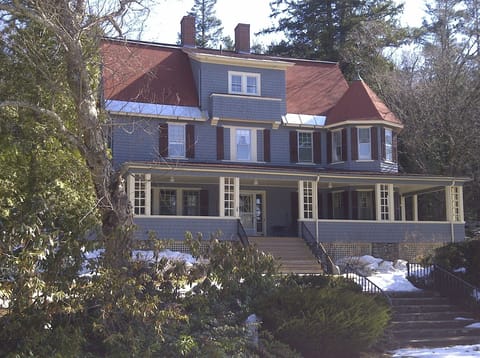 Front view of the house