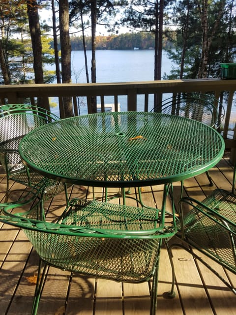 Here is where you can dine in the evening, quite a view!