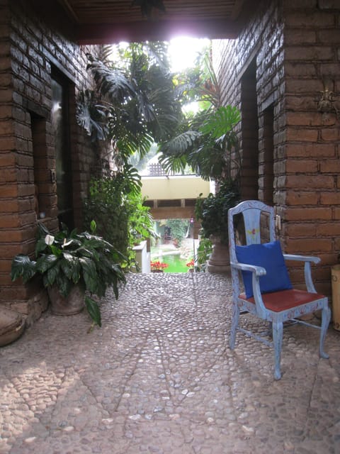 bajemos a los salones, el jardin y la alberca down to the LV, garden and pool