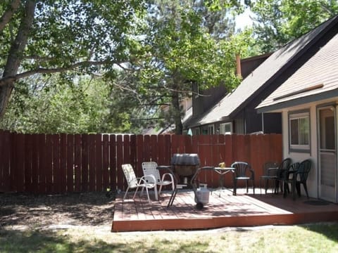 LARGE DECK WITH GAS BARBECUE GRILL WHERE FAMILIES GATHER