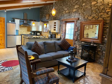 An Tigin Kitchen and Sitting Area