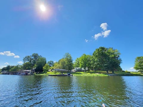 Large home on a sprawling lot with beautiful lakefront views! 